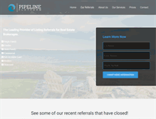 Tablet Screenshot of pipelineplatform.com